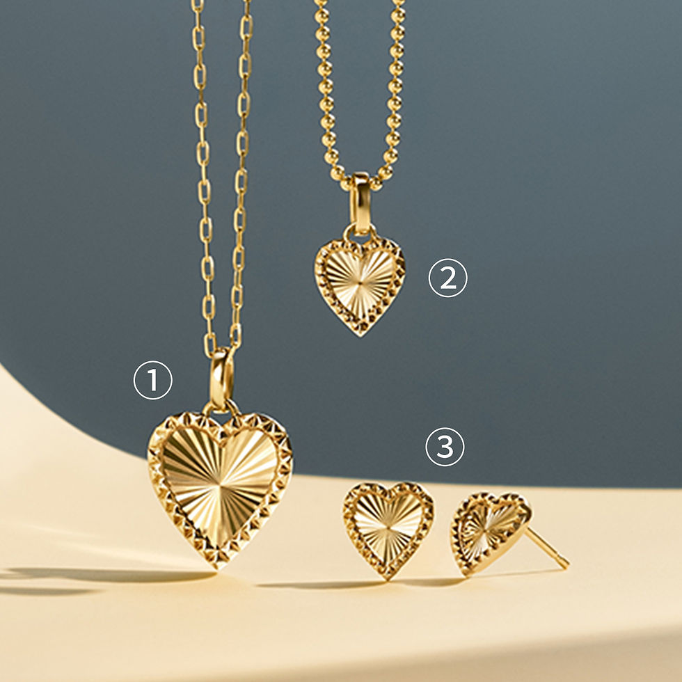 ETCHED HEART
チャーム、ピアス